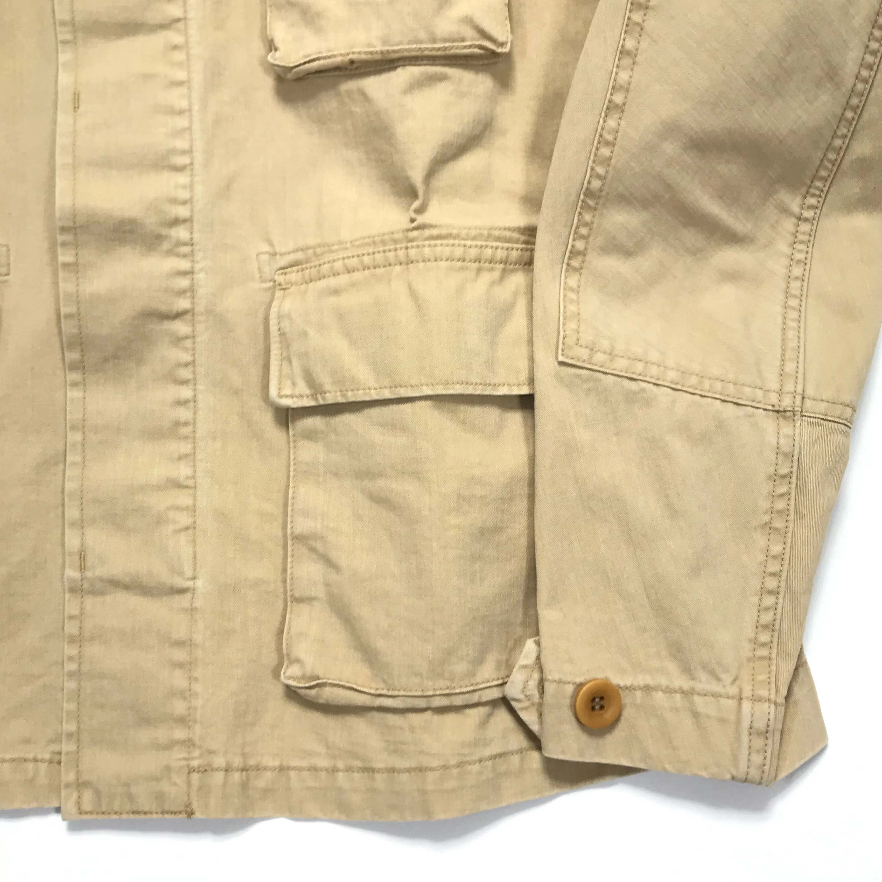 [M] Visvim 12AW Kilgore Jacket Dmgd Beige