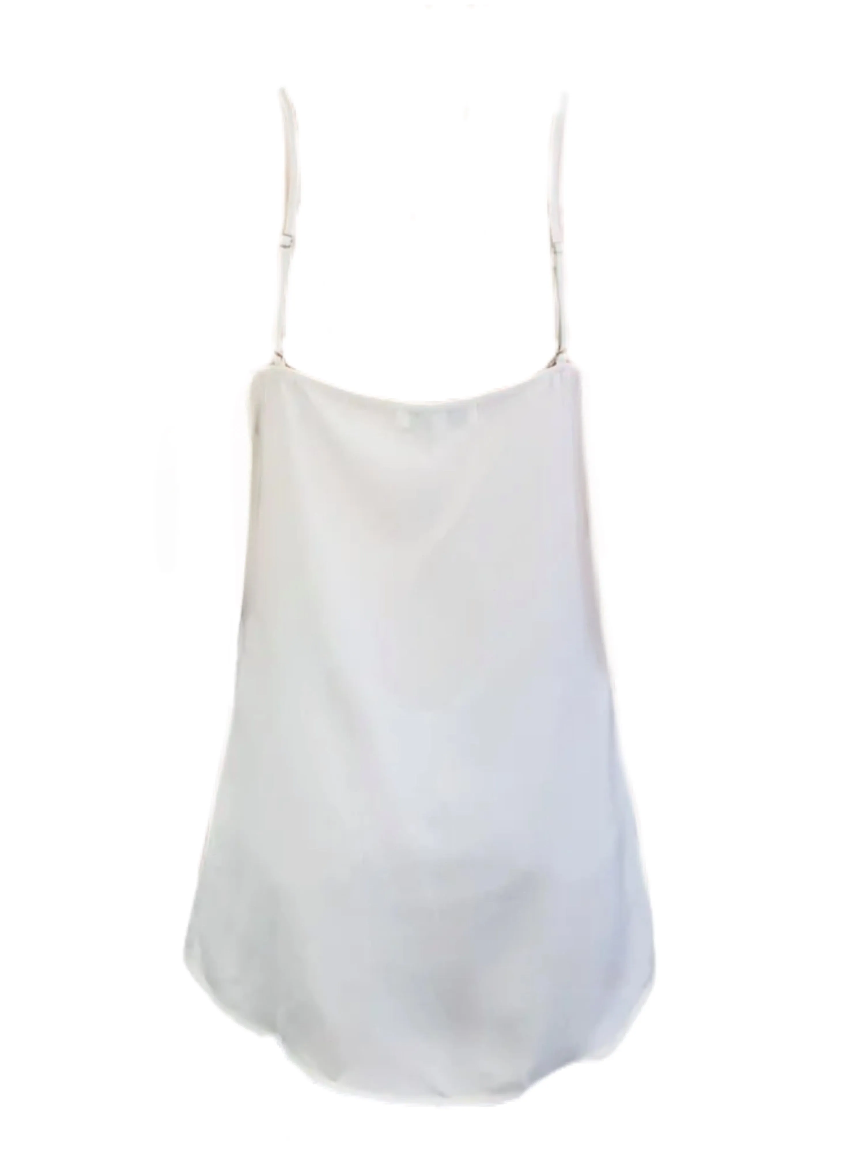 MADISON THE LABEL Women's White Square Neck Tank Top #MS0067 X-Small NWT
