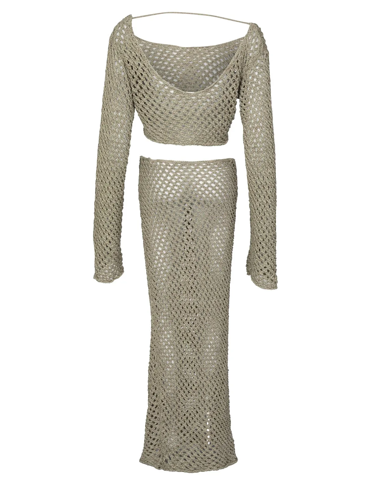 Magen Knitted Shirt-Magen Knitted Skirt ::RET