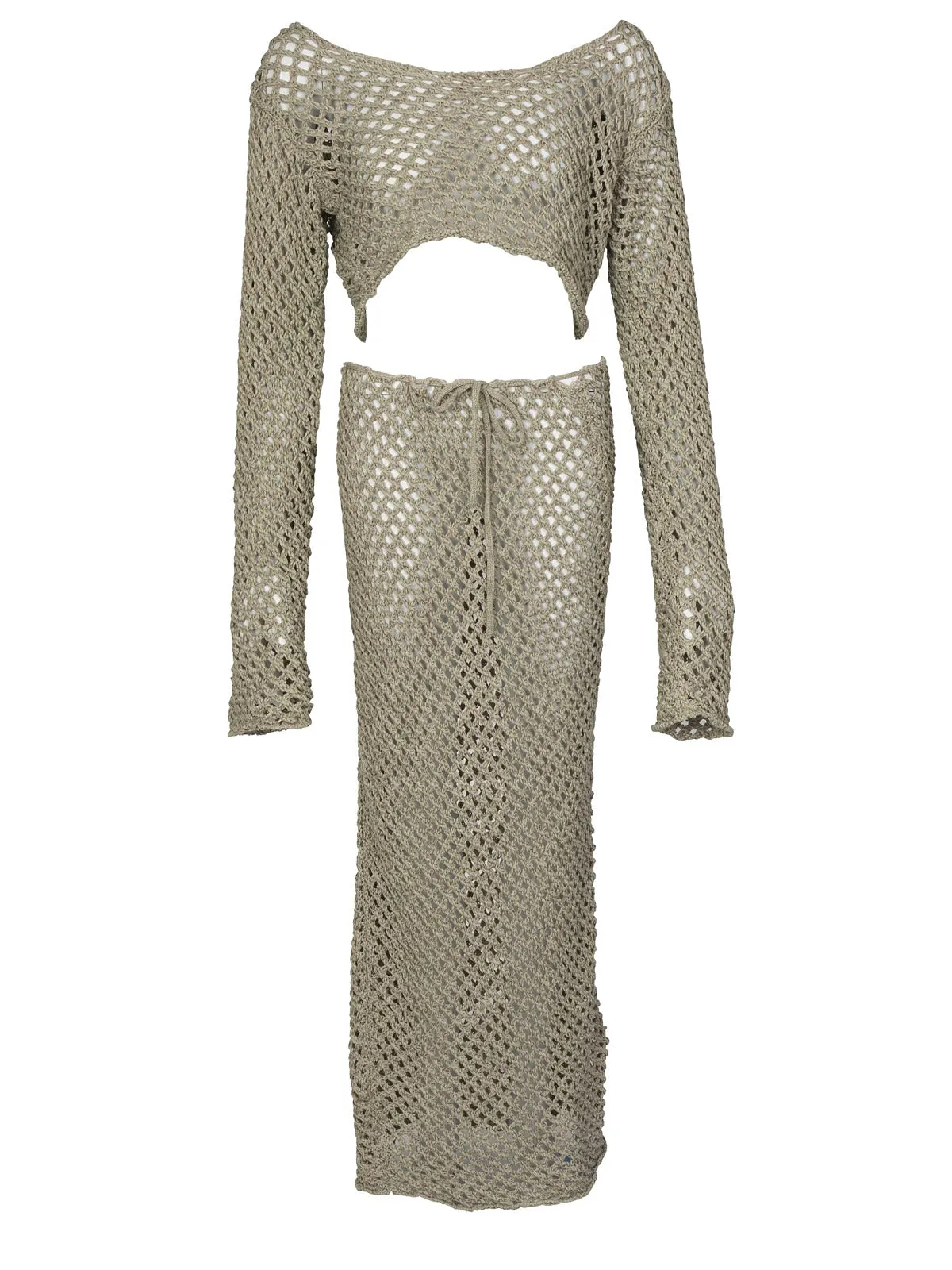 Magen Knitted Shirt-Magen Knitted Skirt ::RET