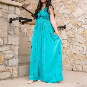Main Street Sleeveless Maxi Dress
