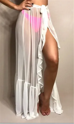 Mesh Sheer Beach Bikini Cover Ups