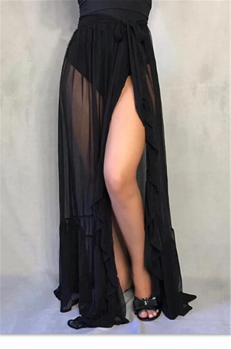 Mesh Sheer Beach Bikini Cover Ups