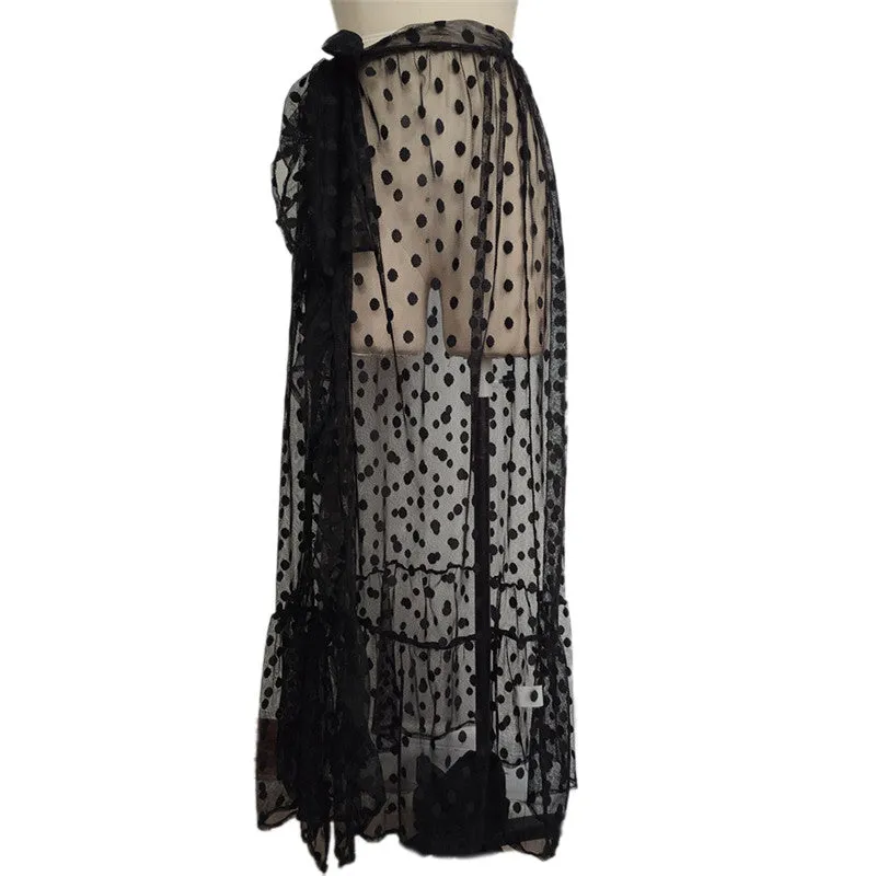 Mesh Sheer Beach Bikini Cover Ups
