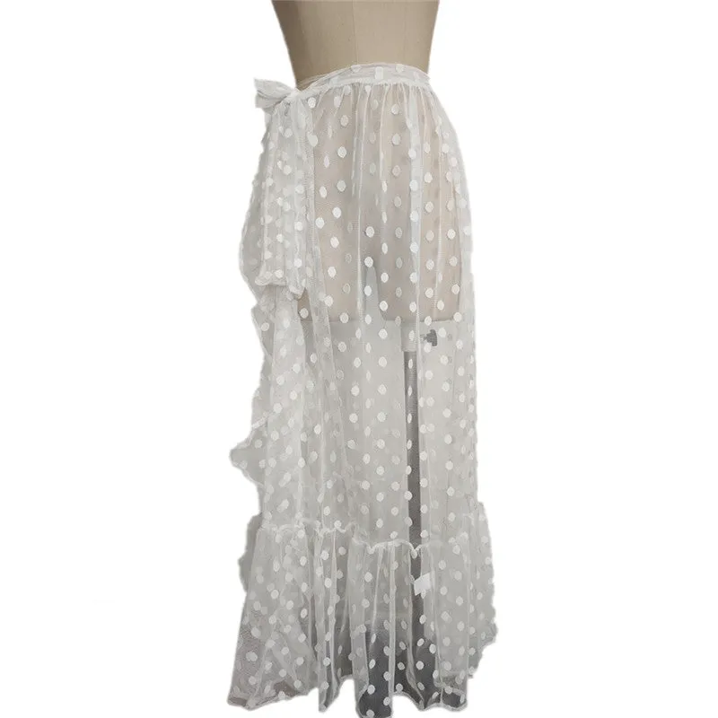 Mesh Sheer Beach Bikini Cover Ups