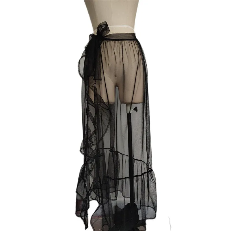 Mesh Sheer Beach Bikini Cover Ups