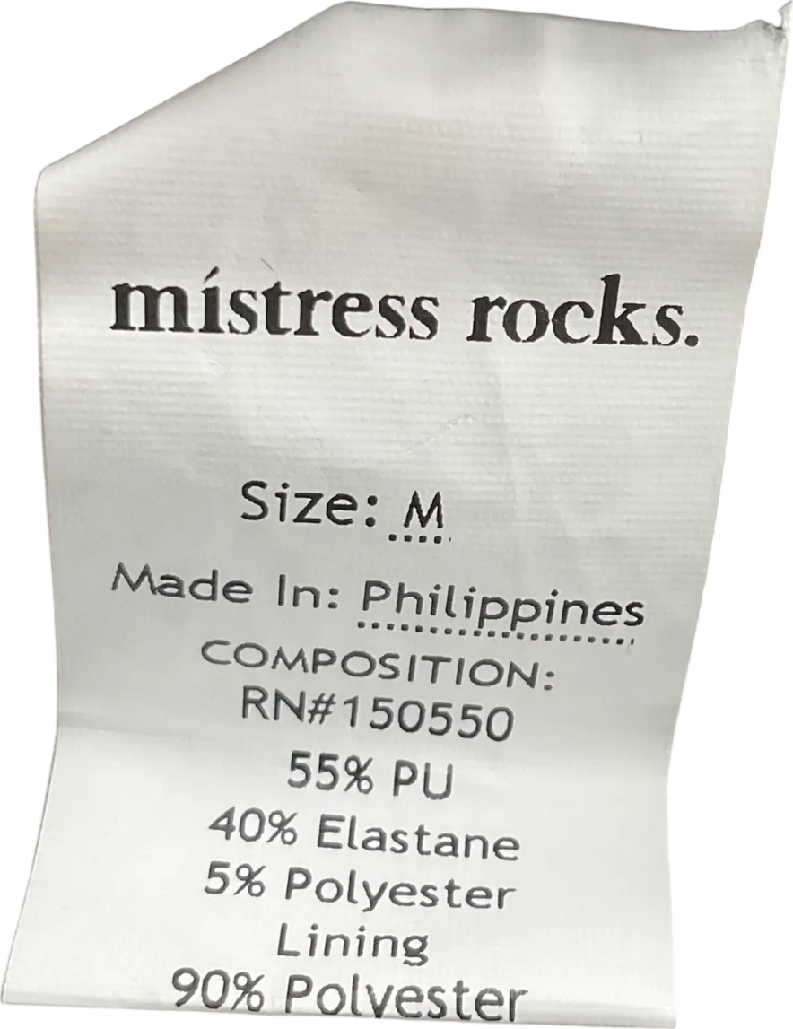 Mistress Rocks Brown Daybreak Snakeprint Sleeveless Top UK M