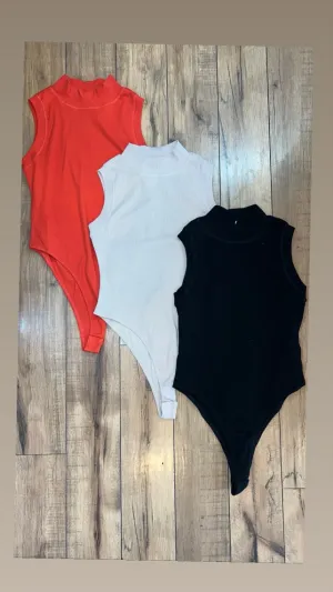 Mock Neck Bodysuit