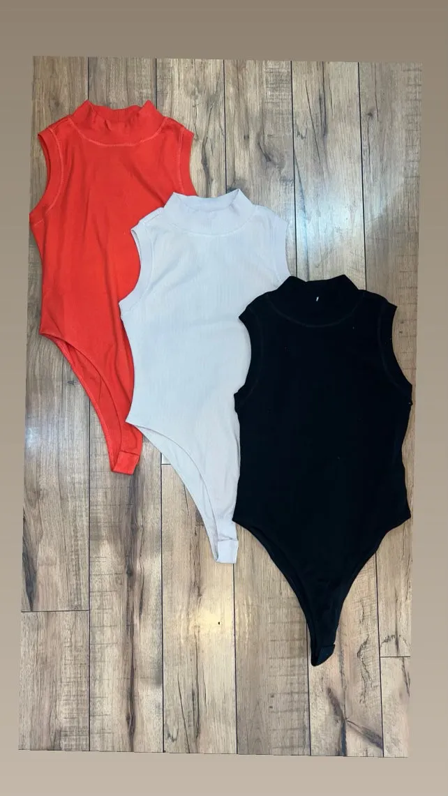Mock Neck Bodysuit