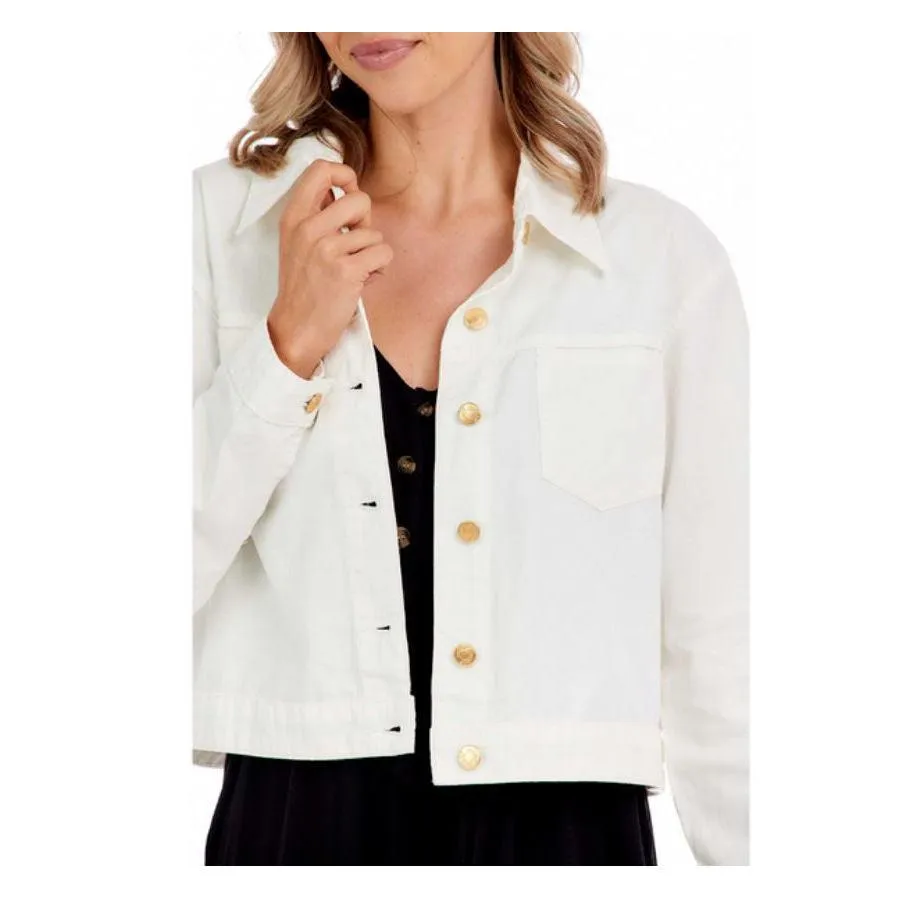 Mud Pie Kendrick Jacket - White
