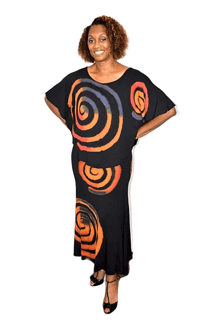 Multi Maxi Skirt Set