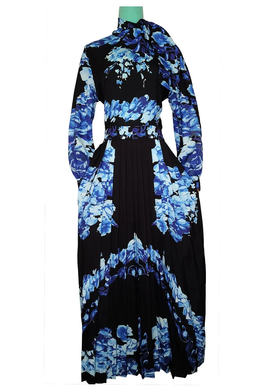 Multi Print Maxi Dress