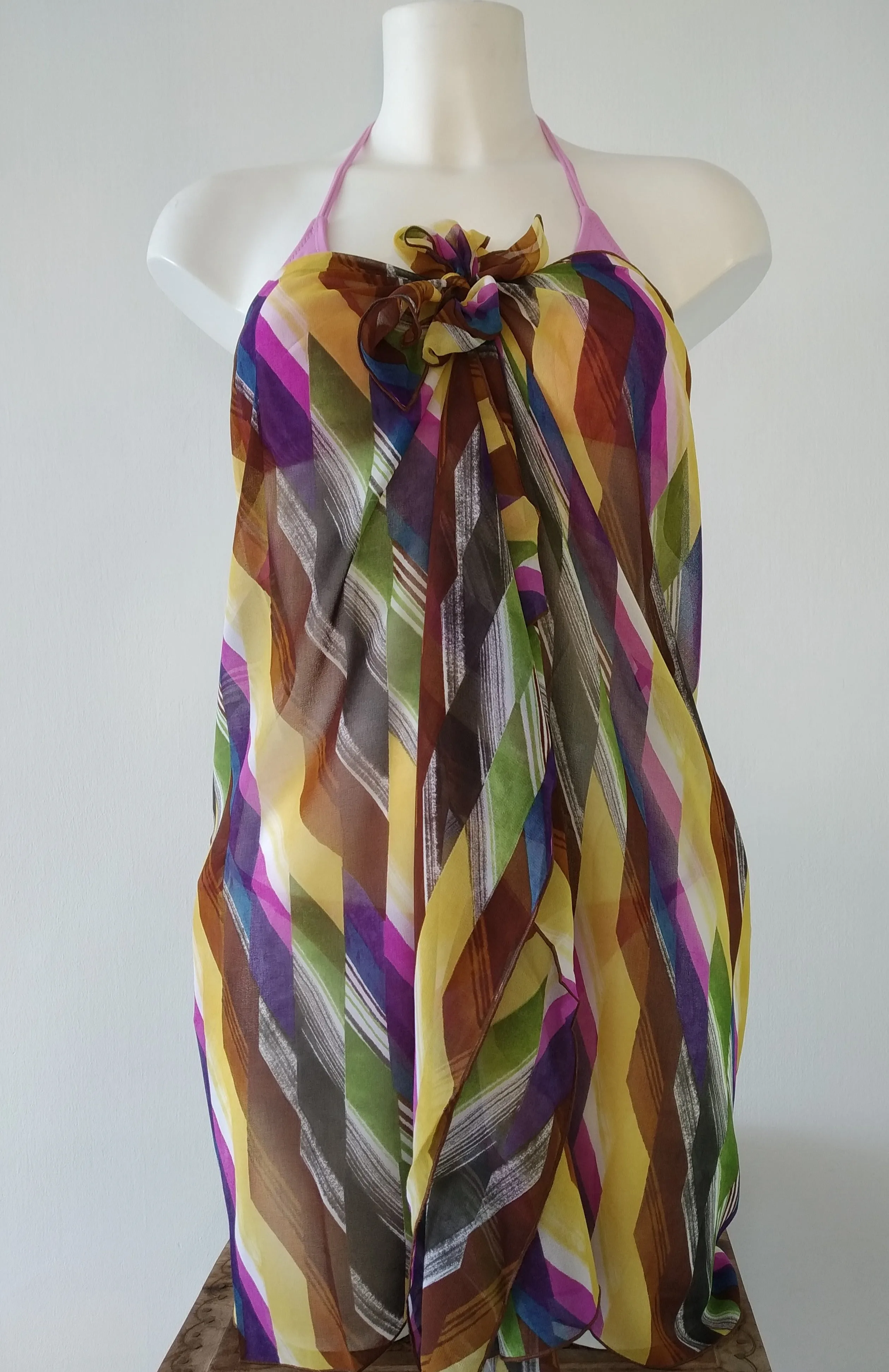 Multicolor Pareo skirt