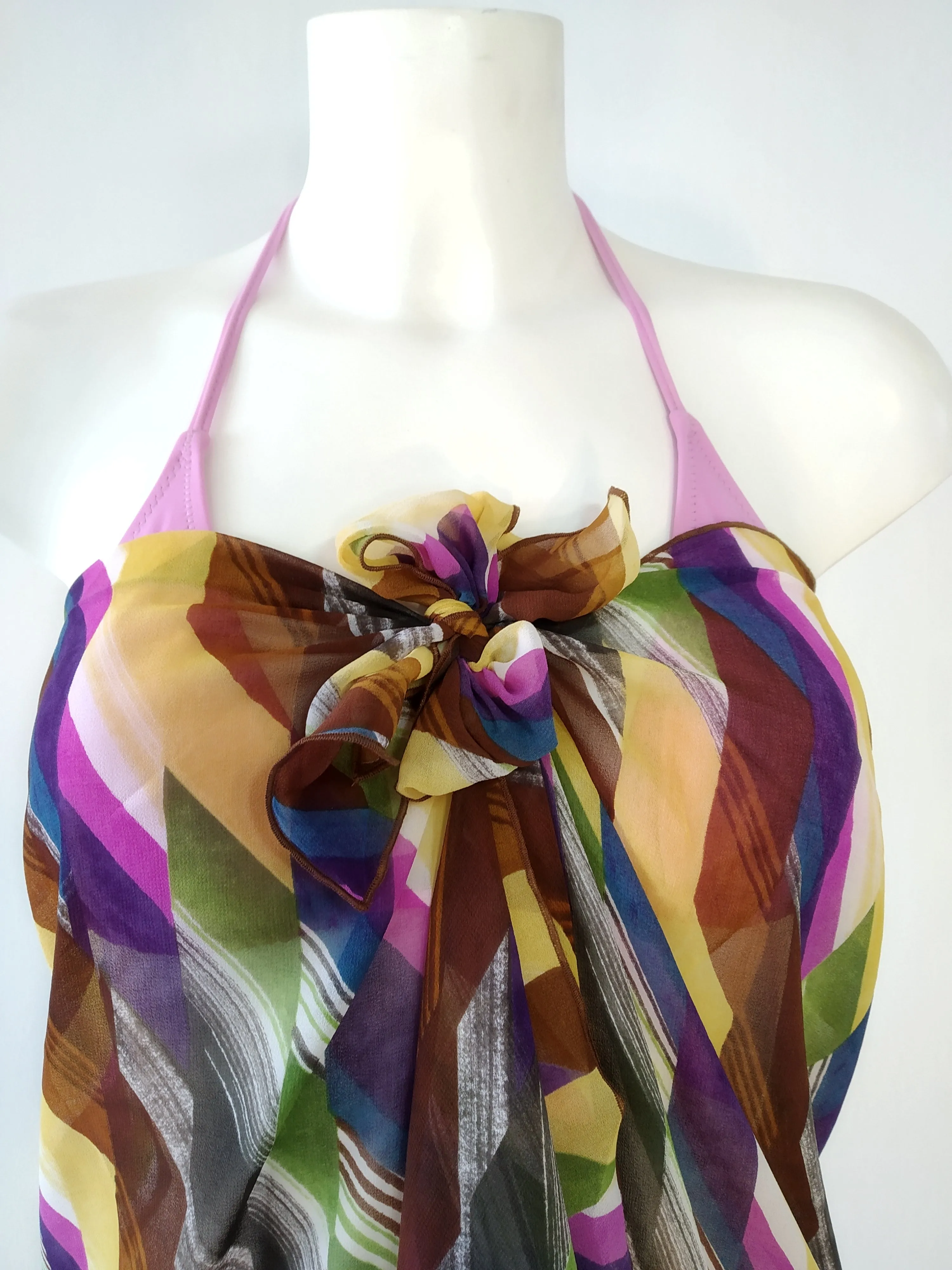 Multicolor Pareo skirt