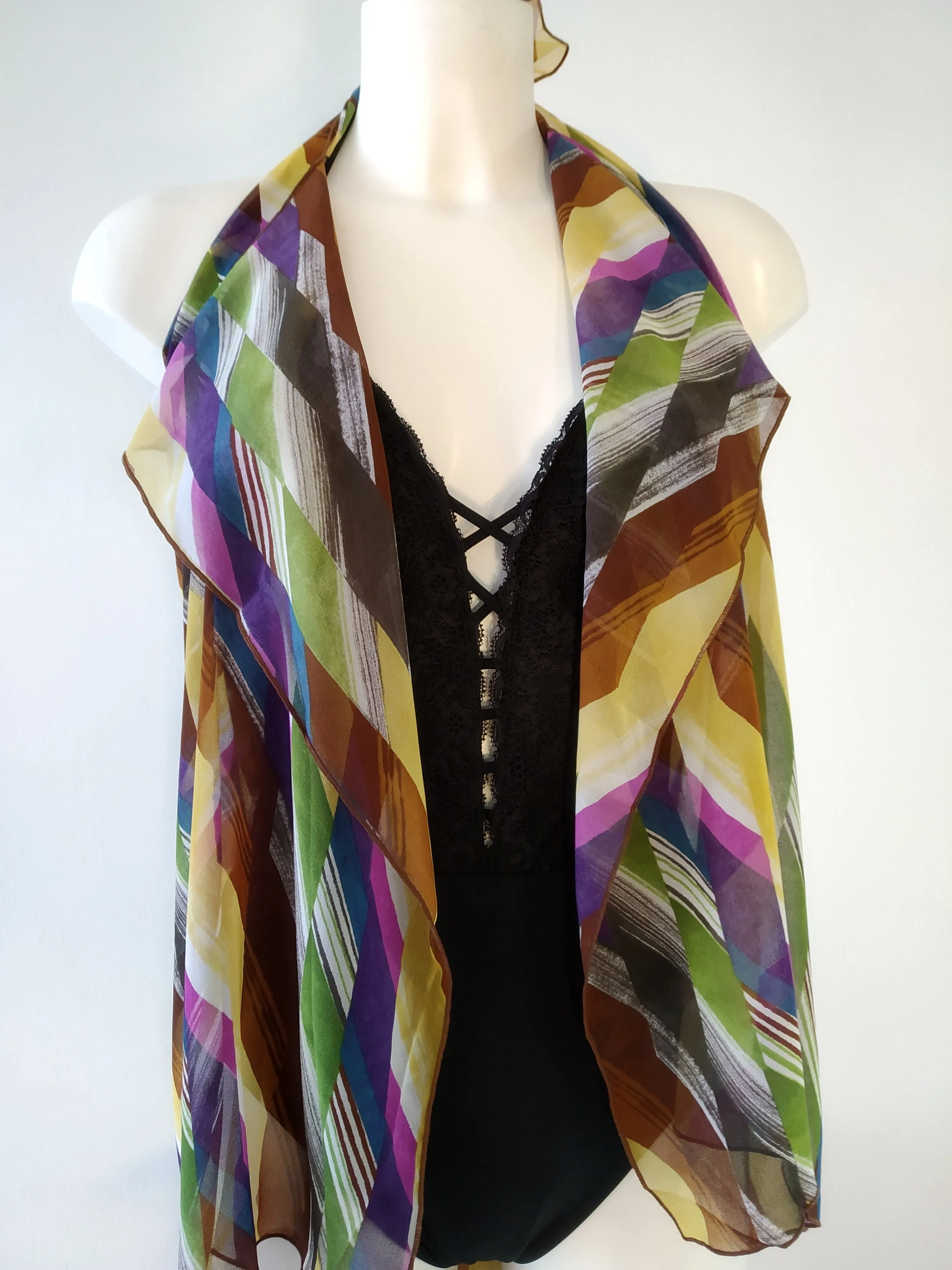 Multicolor Pareo skirt