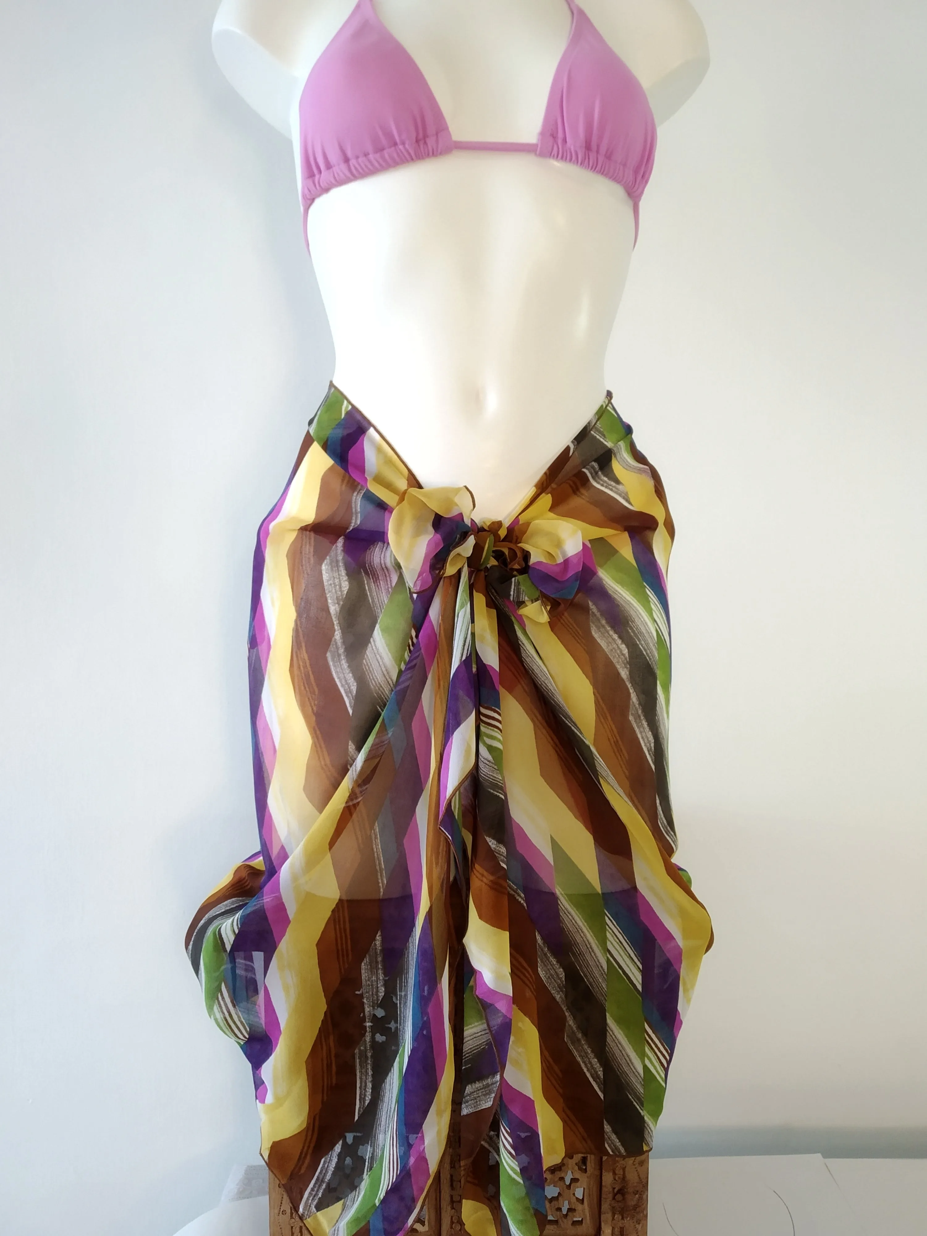 Multicolor Pareo skirt