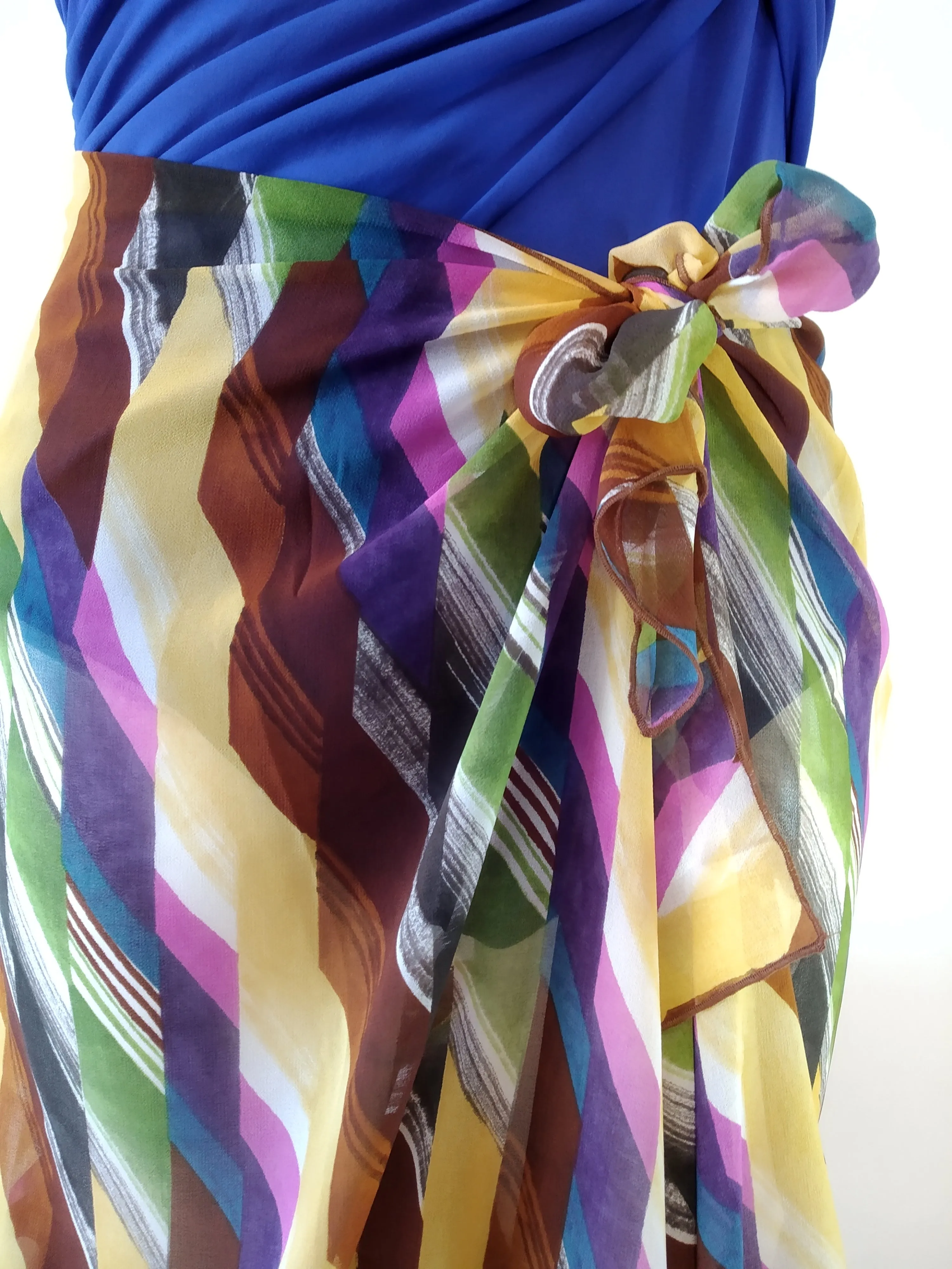 Multicolor Pareo skirt