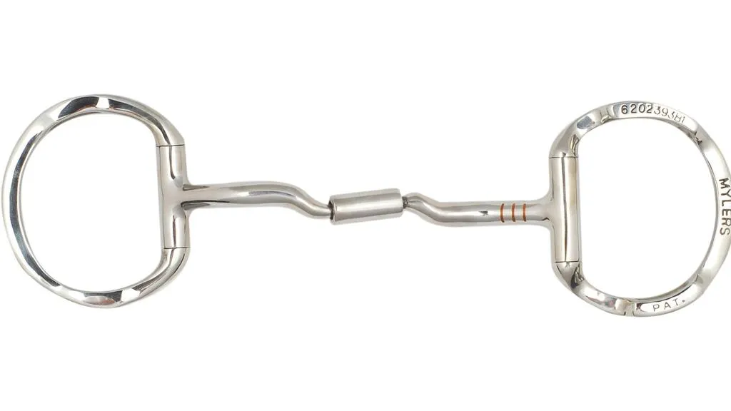 Myler MB05 Eggbutt With Hooks Bit