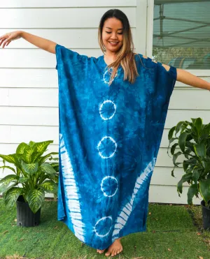 Mystic Seafoam Tie Dye Kaftan