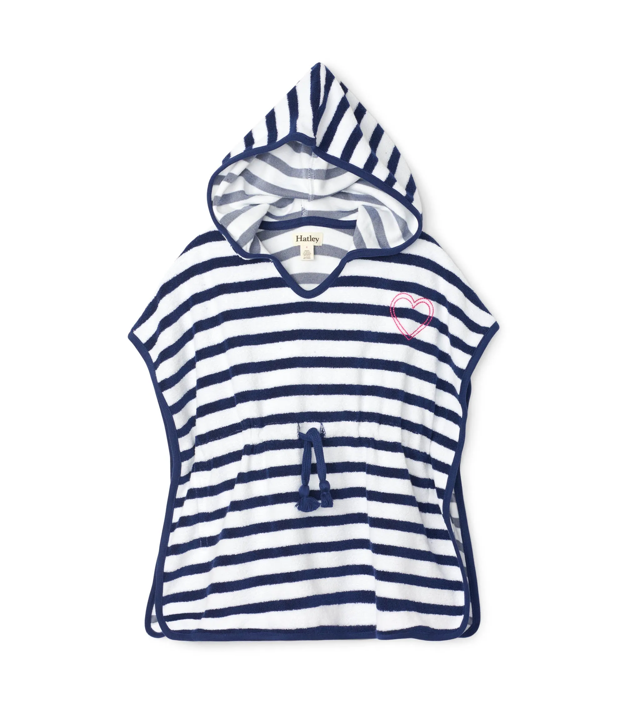 Nautical Stripe Terry Cover-Up