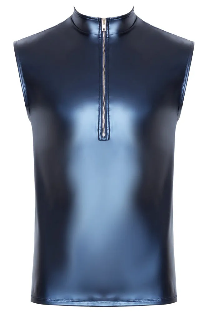 NEK Blue Metallic Shirt