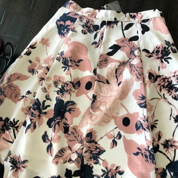NEW Yumi Kim “Gypset” Maxi Skirt Floral Button Front Flowy Lined Feminine Luxury