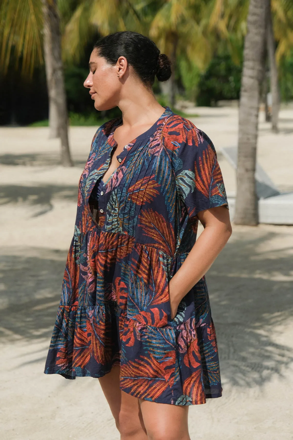 Nu Ornare Gershwin Cotton Beach Shirt