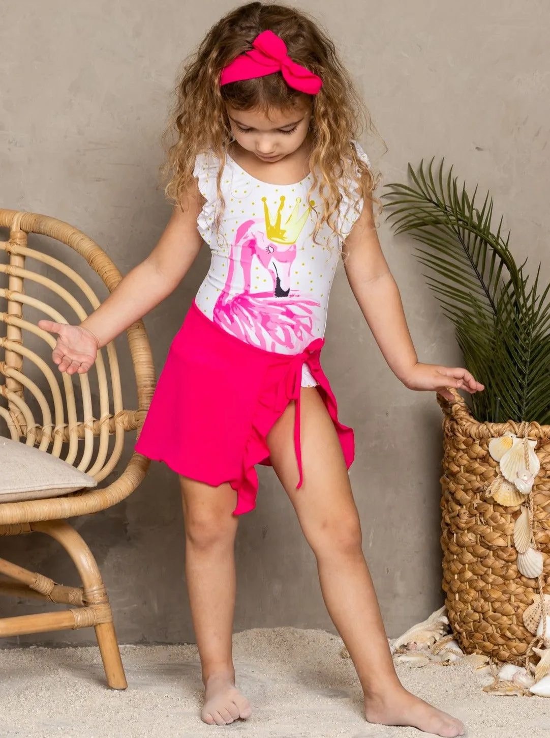 Off To Paradise Sarong and Headband Set
