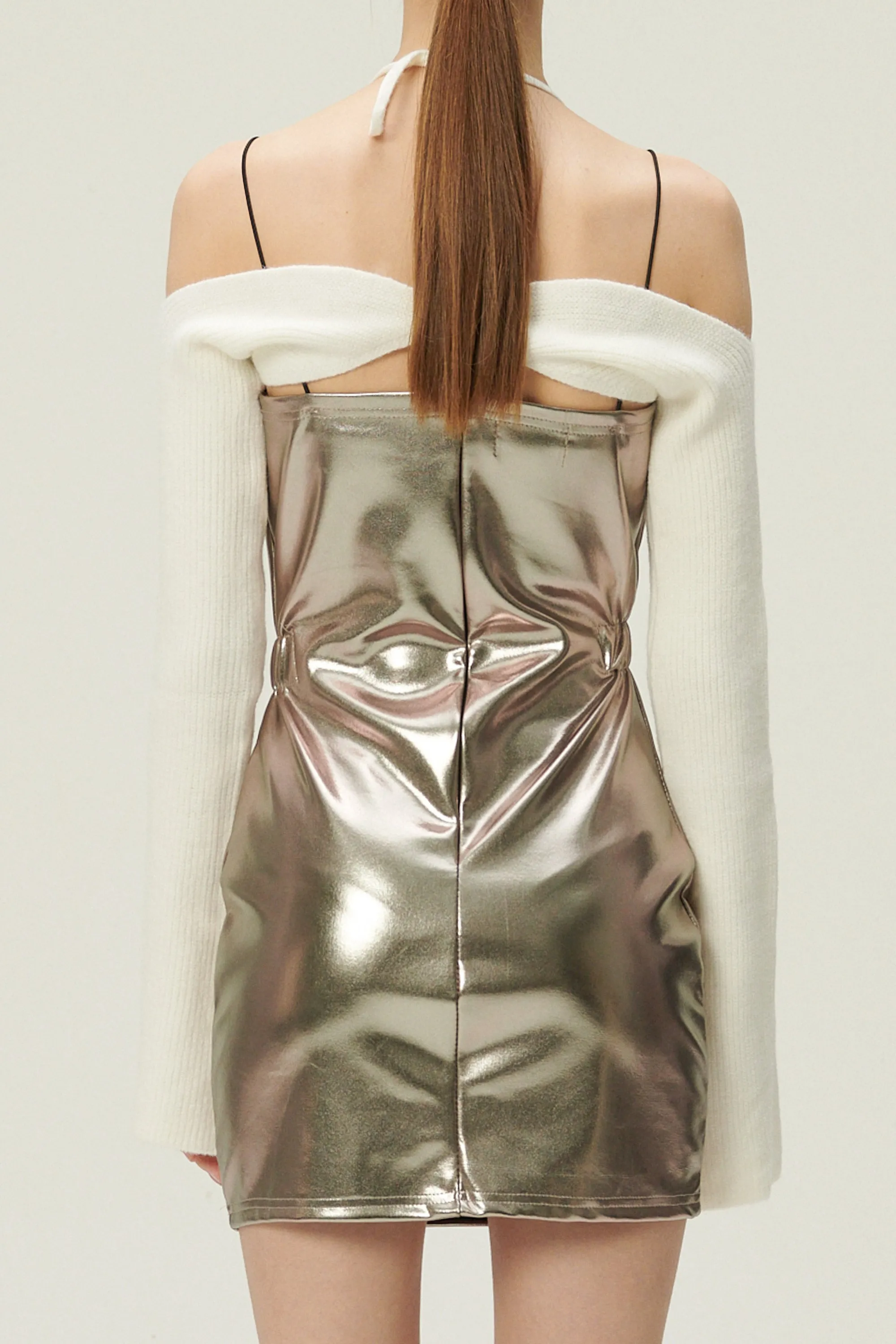 Olivia Pleather Dress