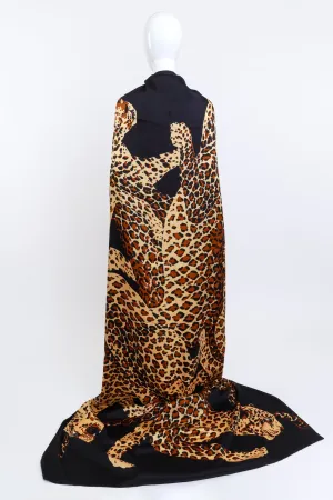 Oversized Prowl of Leopards Shawl