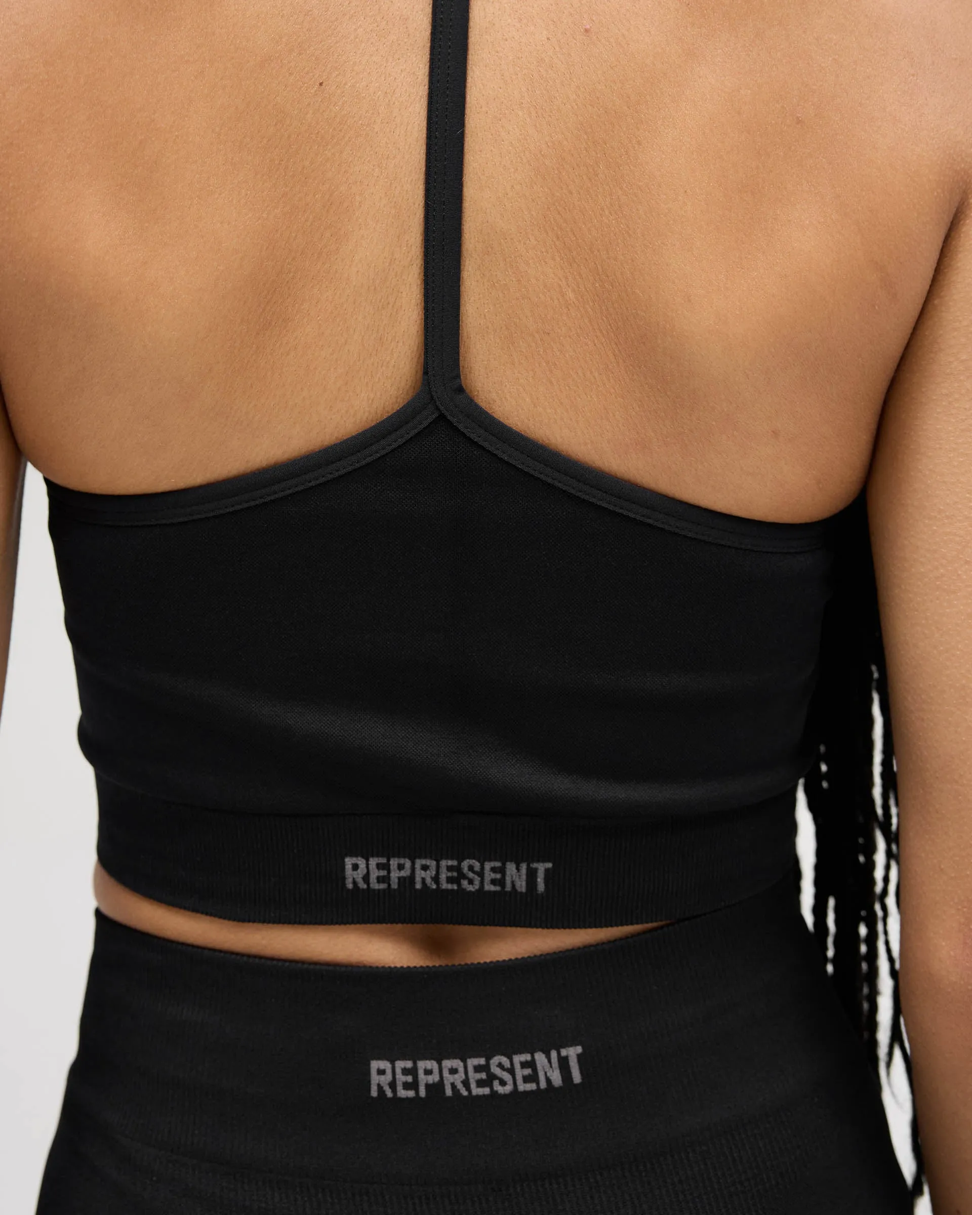 Owners Club Seamless Low Impact Bra - Jet Black