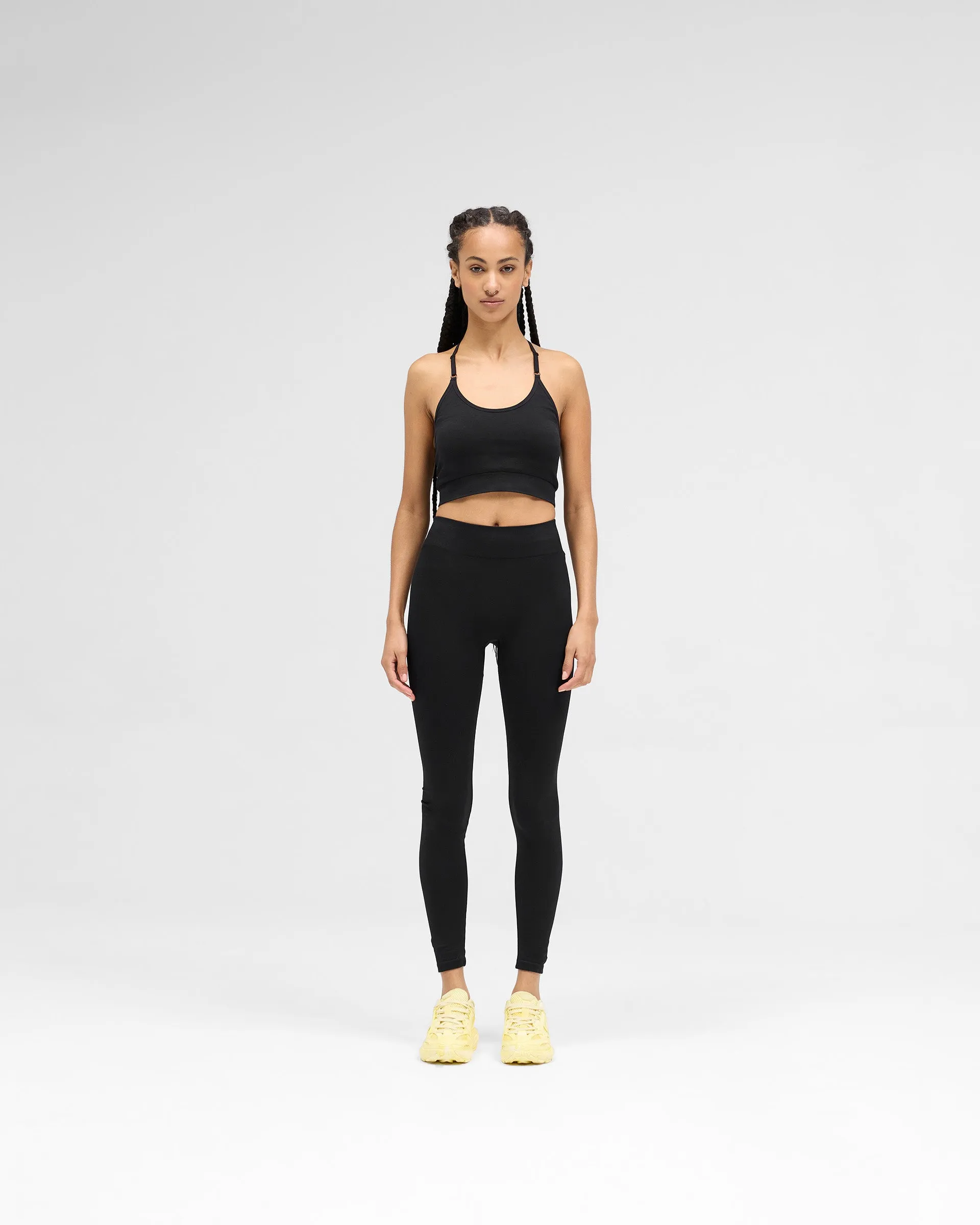 Owners Club Seamless Low Impact Bra - Jet Black