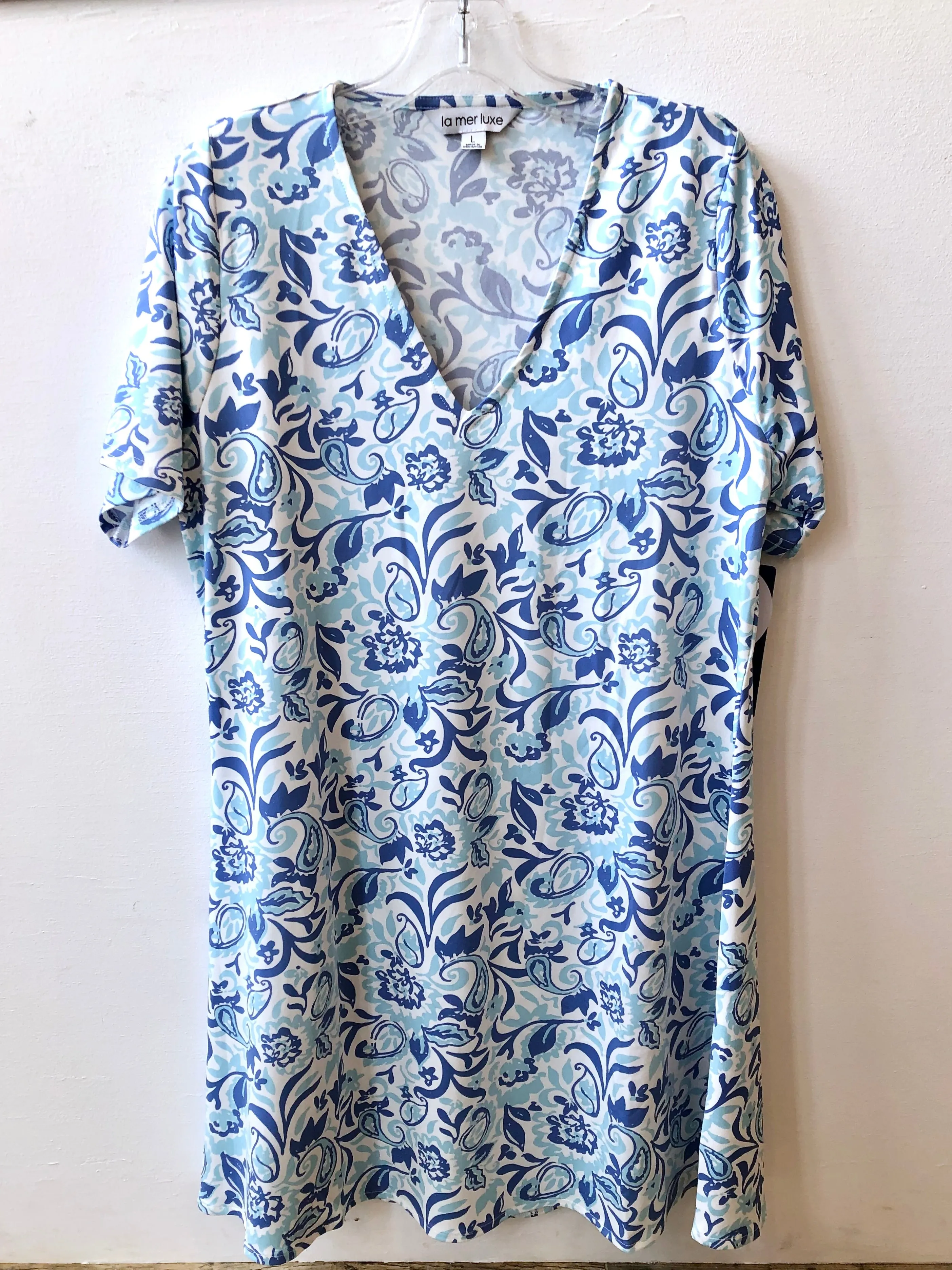 Paisley Knit Dress - IBLU