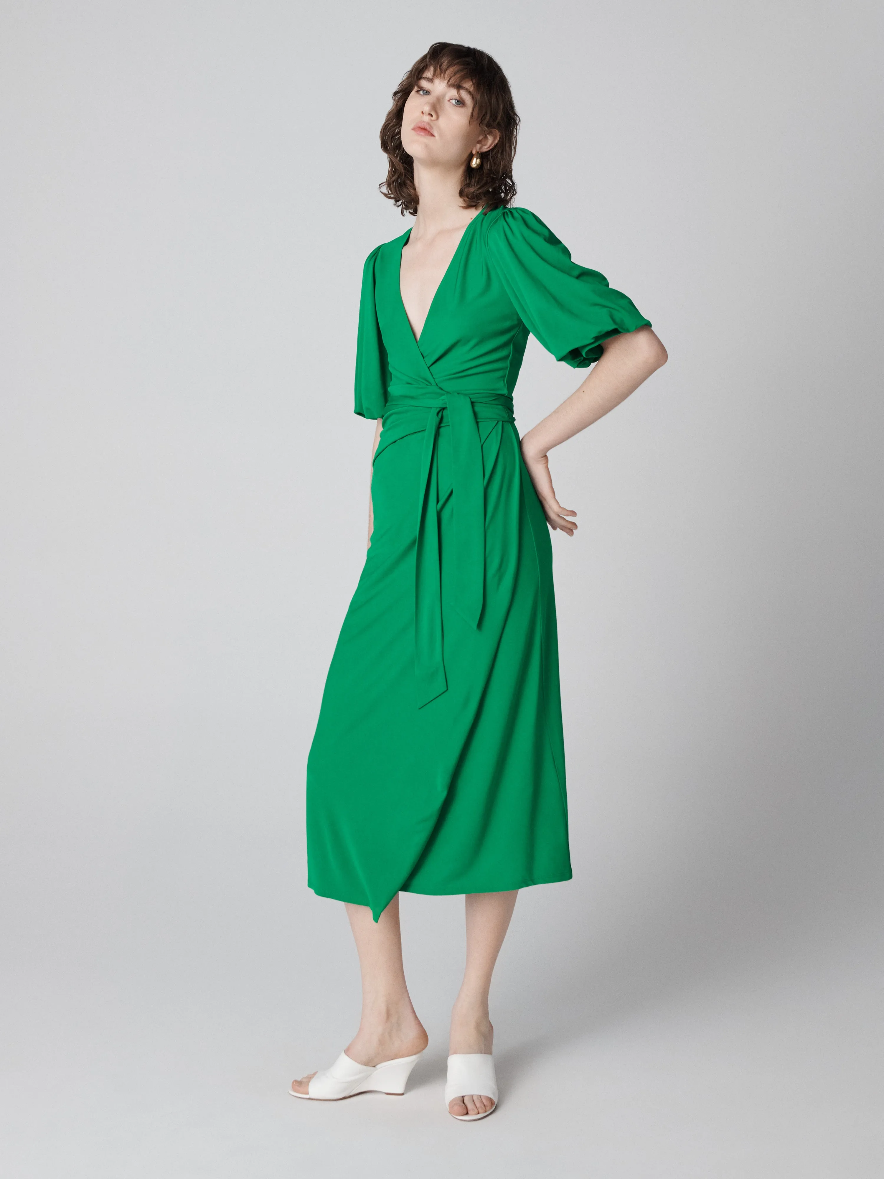 Paisley Wrap Dress