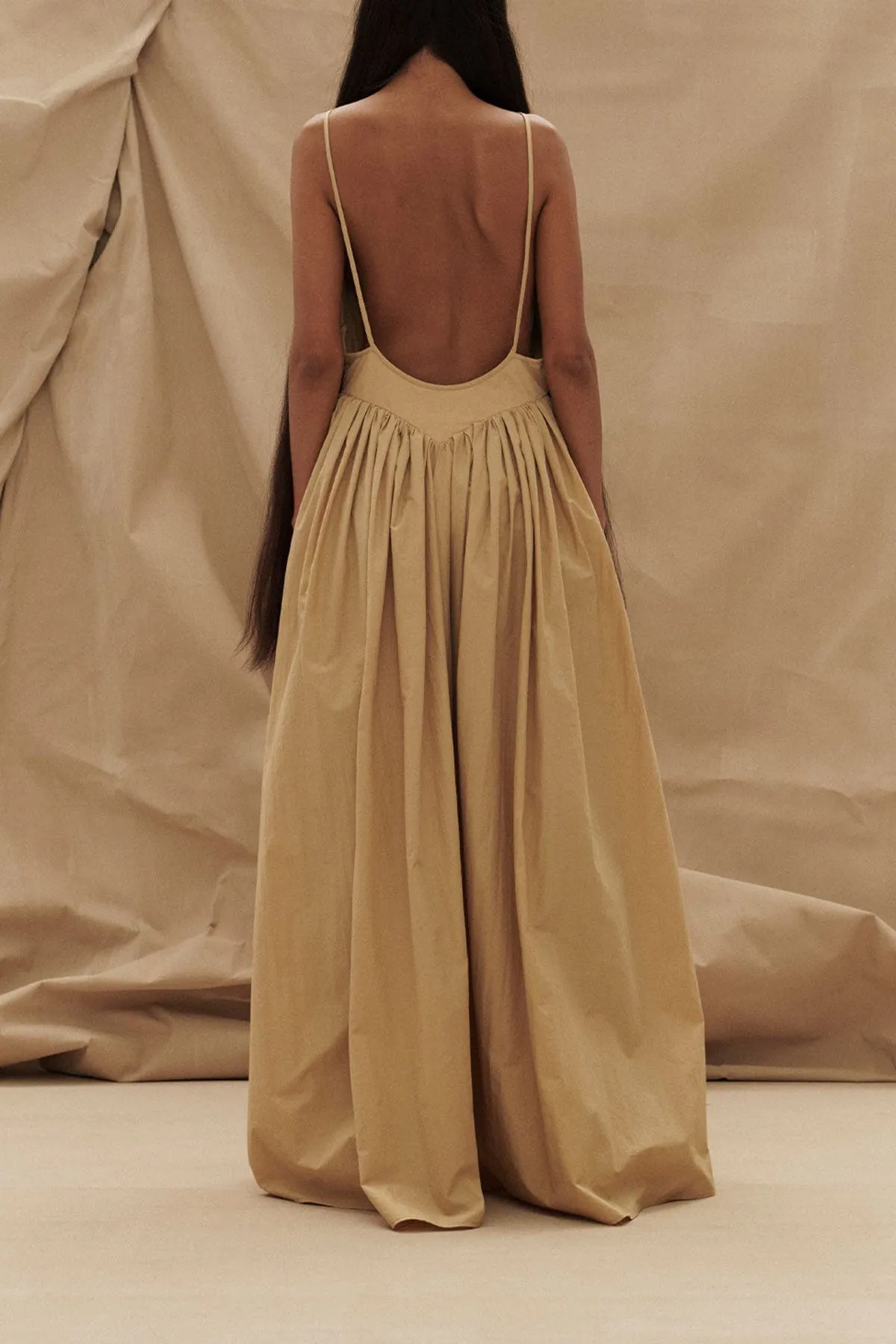 Paloma Maxi Dress in Sand