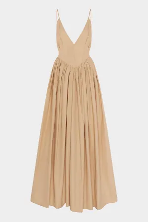 Paloma Maxi Dress in Sand