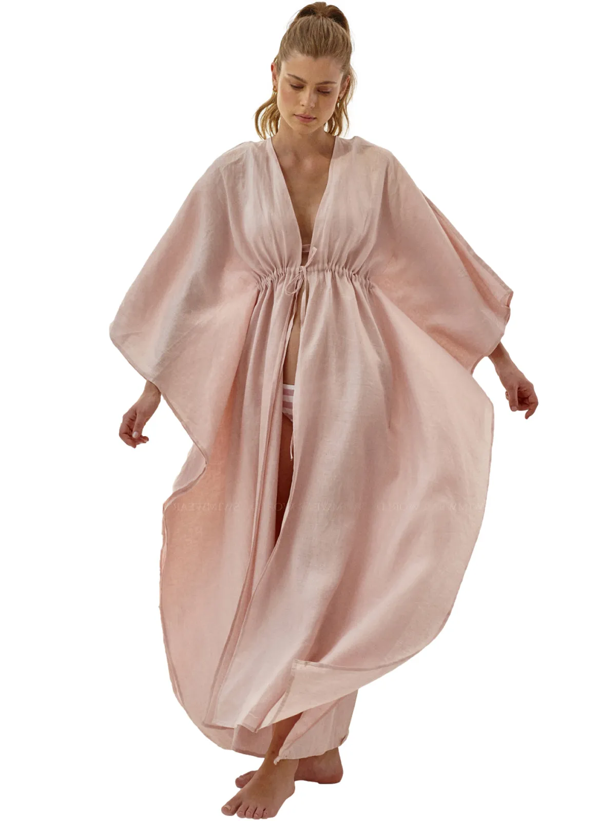 Pink Butterfly Kimono ::RET