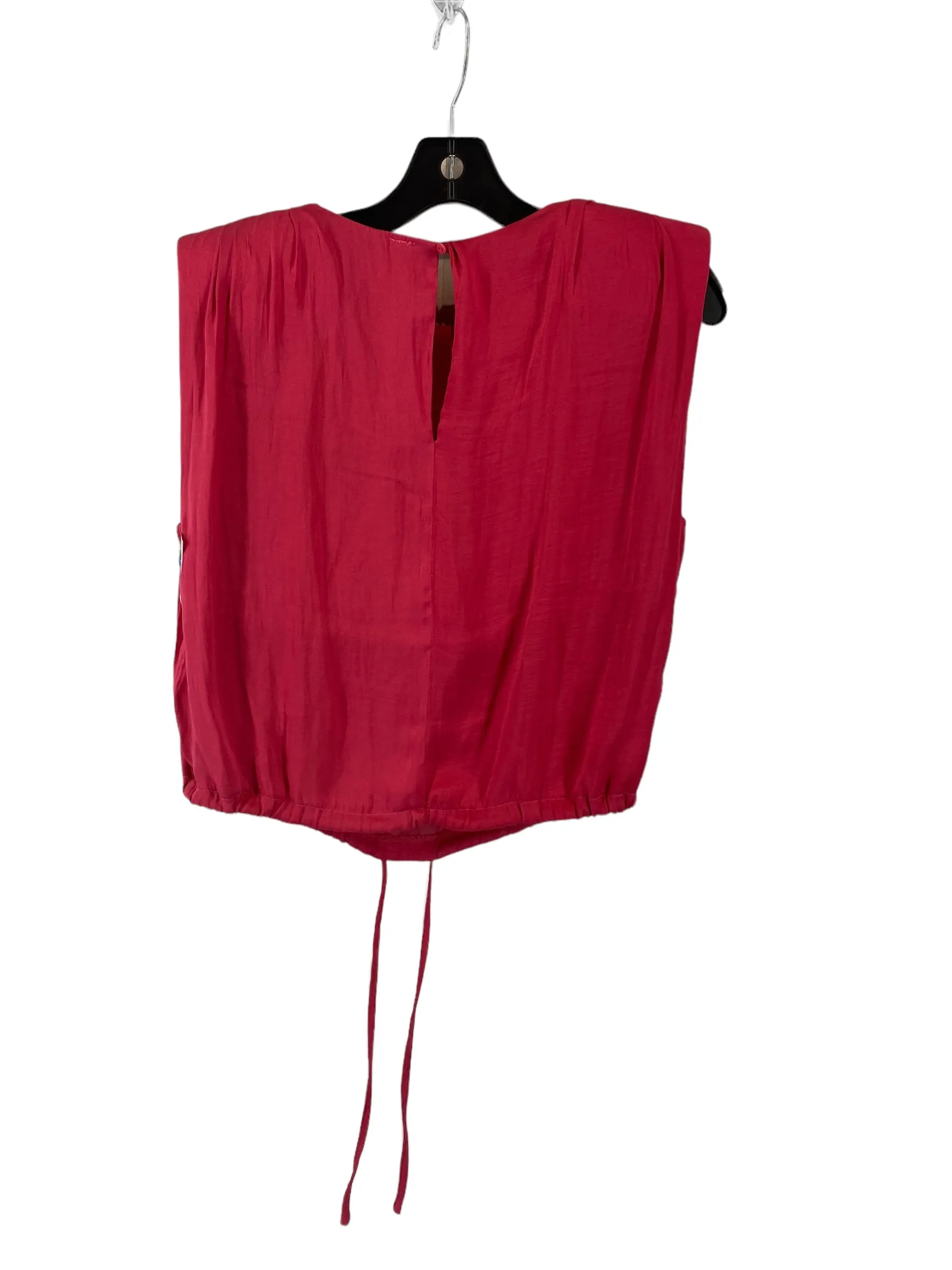 Pink Top Sleeveless Glam, Size M