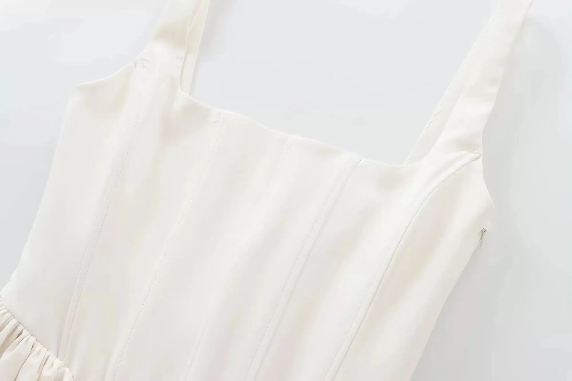 Pleated Sleeveless Sundresses
