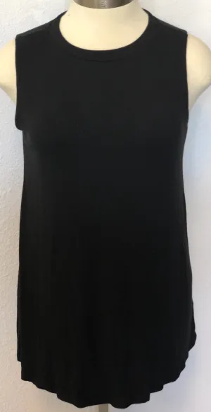 PLUS RIBBED SLEEVELESS TOP