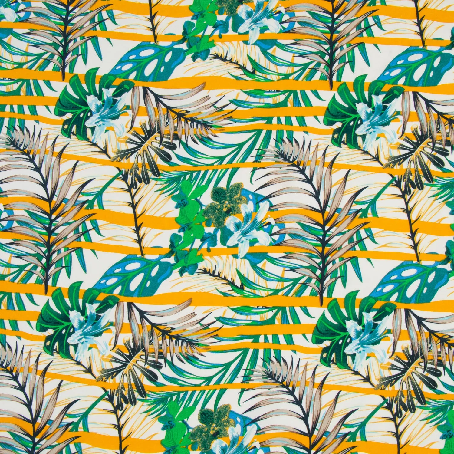 Printed Crepe Jungle
