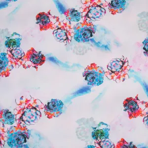 Printed Stretch Rayon Floral