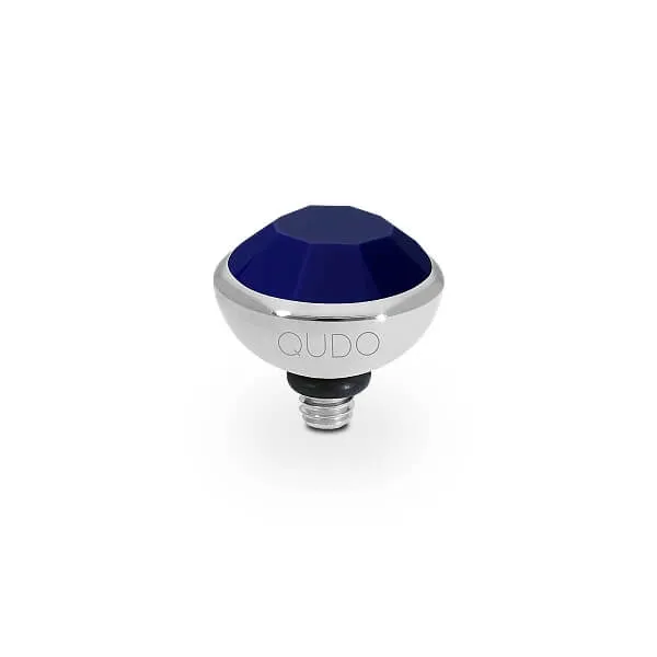 Qudo Bottone 10mm Silver Topper - Deep Sea