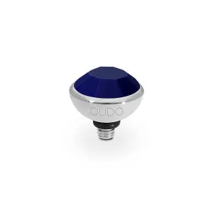 Qudo Bottone 10mm Silver Topper - Deep Sea
