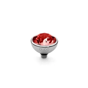 Qudo Bottone 10mm Silver Topper - Light Siam