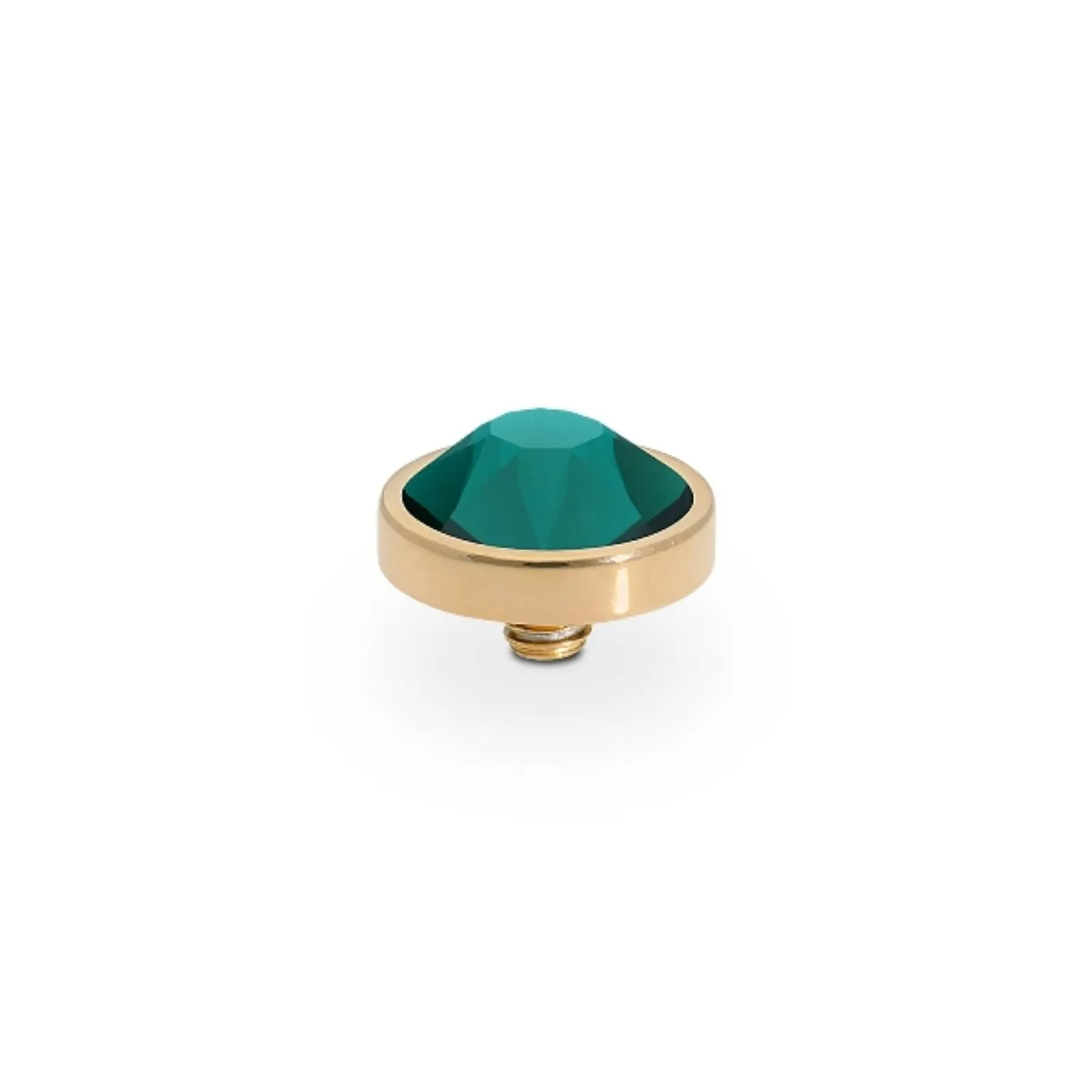 Qudo Canino 9mm Gold Topper - Emerald