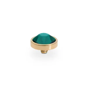 Qudo Canino 9mm Gold Topper - Emerald