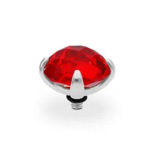 Qudo Seano 13mm Silver Topper - Hyacinth