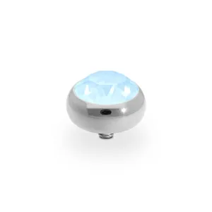 Qudo Sesto 10mm Silver Topper - Sky Ignite