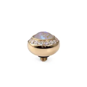 Qudo Tondo Deluxe 10mm Gold Topper - Dusty Pink Delite